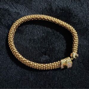 Luxurious Gold-Tone Bracelet